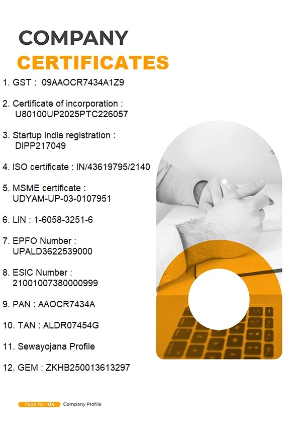 Raghav Manpower Company Certificates
